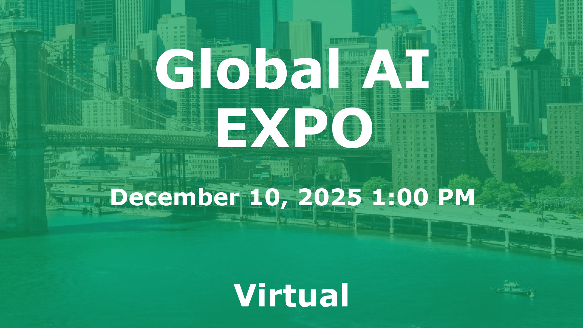 Global AI EXPO event image